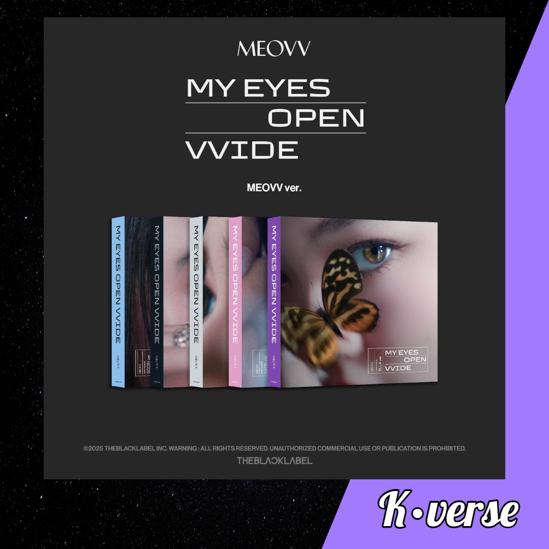 MEOVV 1st EP Album 'MY EYES OPEN VVIDE' ver. MEOVV