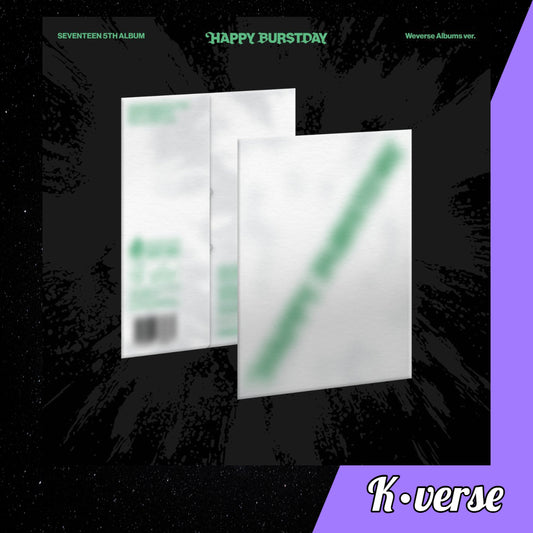 SEVENTEEN 5th Album 'HAPPY BURSTDAY' ver. Weverse