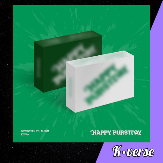 SEVENTEEN 5th Album 'HAPPY BURSTDAY' ver. KiT