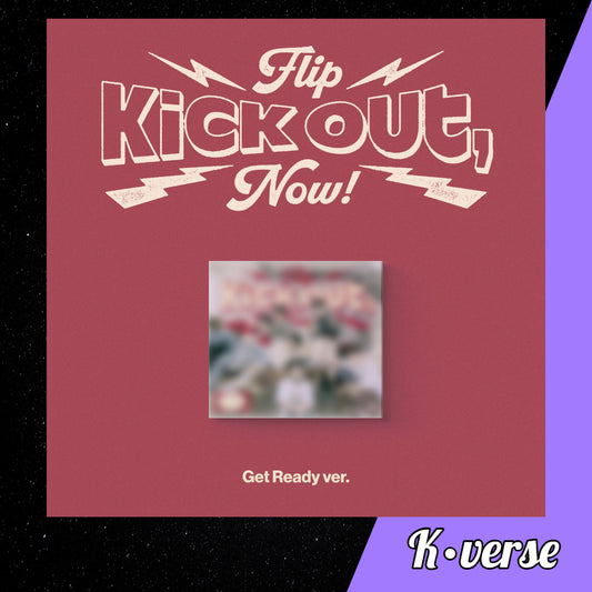 KICKFLIP 2nd Mini Album 'KICK OUT, FLIP NOW!' ver. Digipack