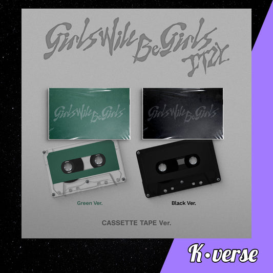 ITZY 'Girls Will Be Girls' ver. Cassette Tape