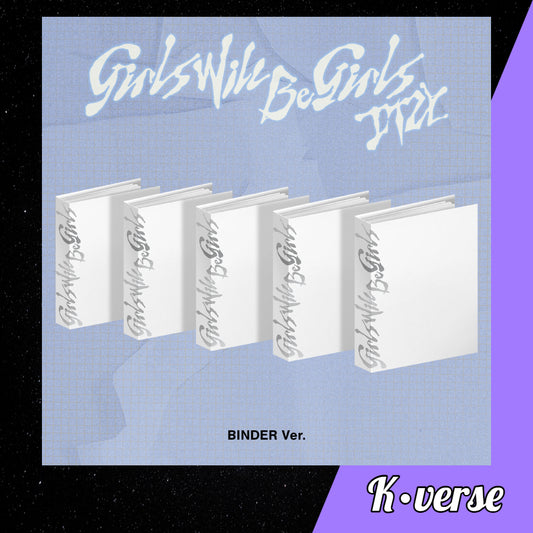 ITZY 'Girls Will Be Girls' ver. Binder