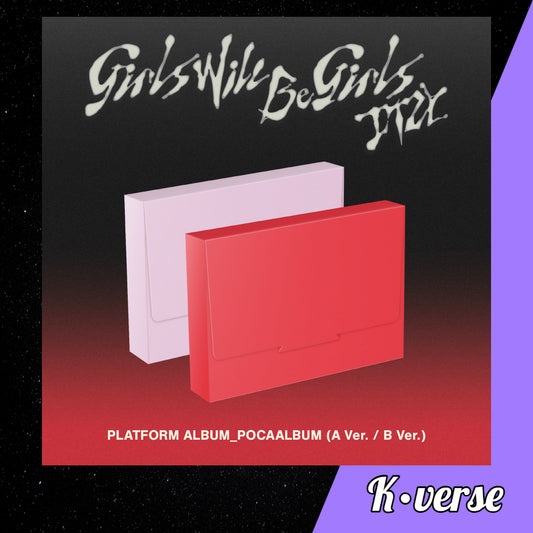 ITZY 'Girls Will Be Girls' ver. Pocaalbum