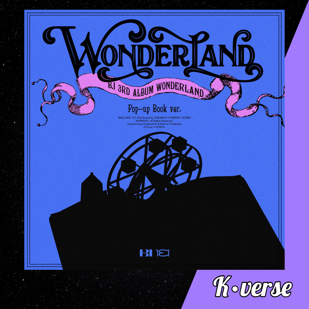 B.I 3rd Full Album 'WONDERLAND' ver. Pop-up Book