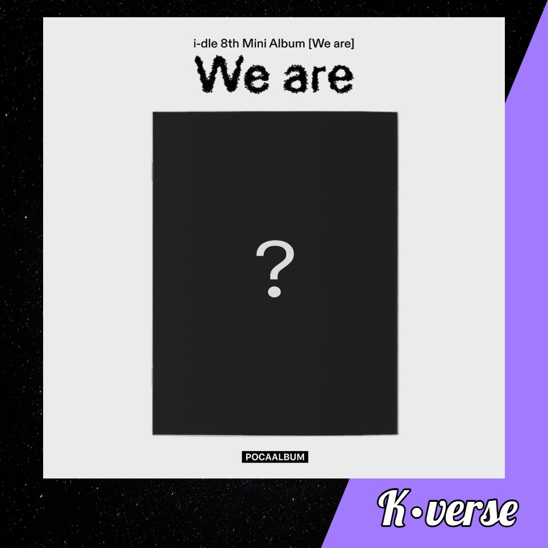 i-dle Special Mini Album 'We are i-dle' ver. Pocaalbum