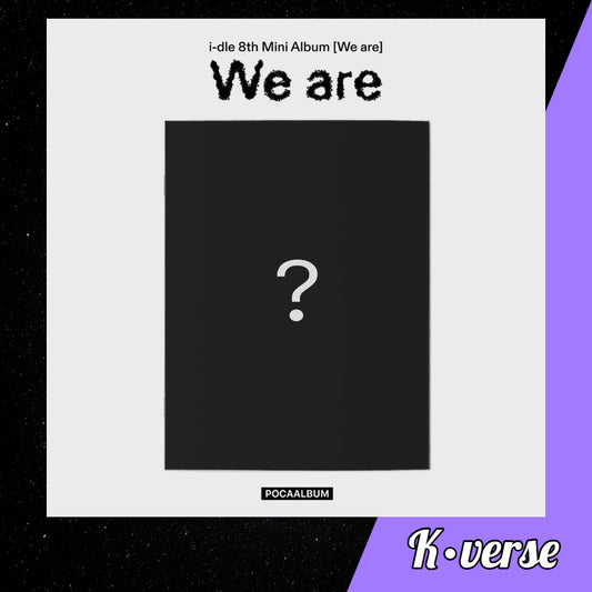 i-dle Special Mini Album 'We are i-dle' ver. Pocaalbum
