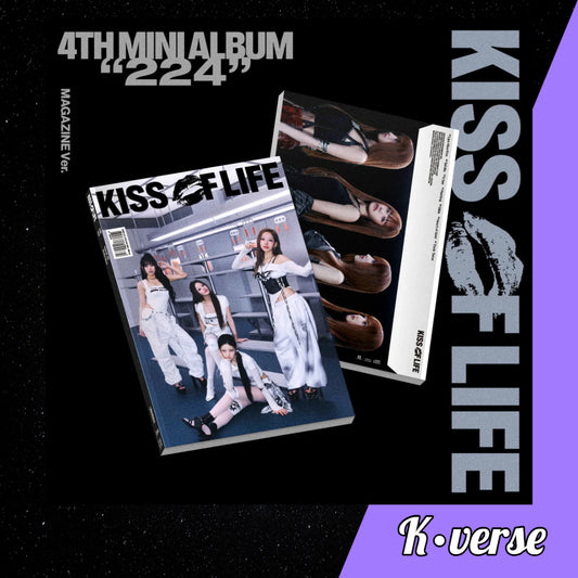 KISS OF LIFE 4th Mini Album '224' ver. Magazine
