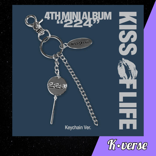 KISS OF LIFE 4th Mini Album '224' ver. Keychain