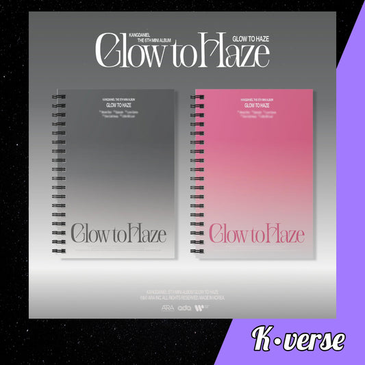 Preorder: KANG DANIEL 6th Mini Album 'Glow to Haze'