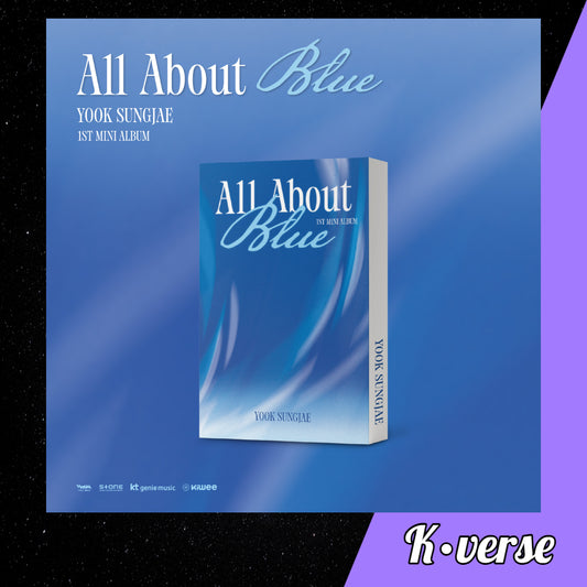 Preorder: YOOK SUNGJAE 1st Mini Album 'All About Blue' ver. Platform