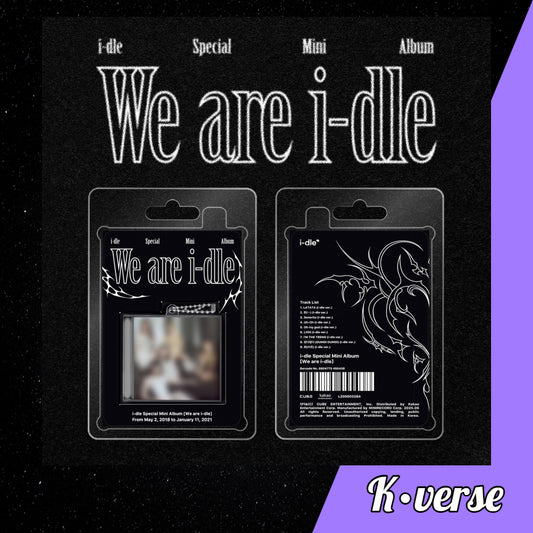 Preorder: i-dle Special Mini Album 'We are i-dle' ver. Platform