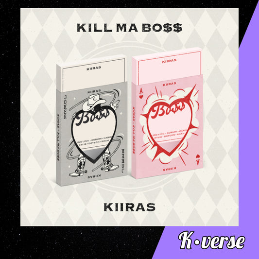 Preorder: KIIRAS 1st Mini Album 'KILL MA BO$$'