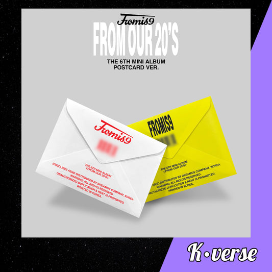 fromis_9 6th Mini Album 'FROM OUR 20'S' ver. Postcard