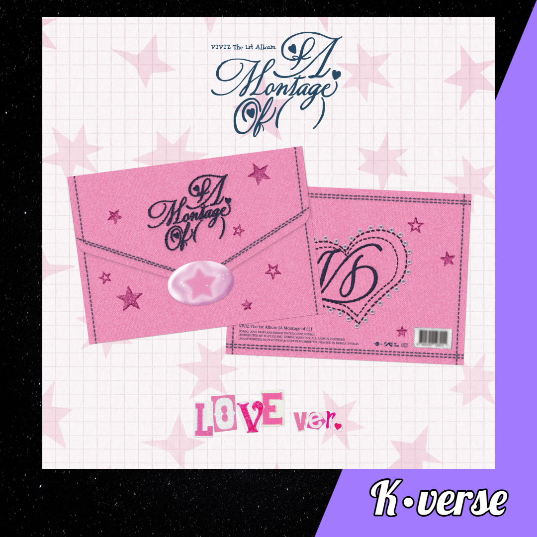 VIVIZ 1st Full Album 'A Montage Of ( )' ver. LOVE