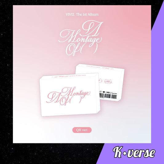 VIVIZ 1st Full Album 'A Montage Of ( )' ver. QR
