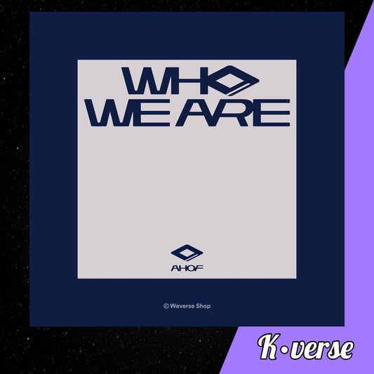 AHOF 1st Mini Album 'WHO WE ARE' ver. QR