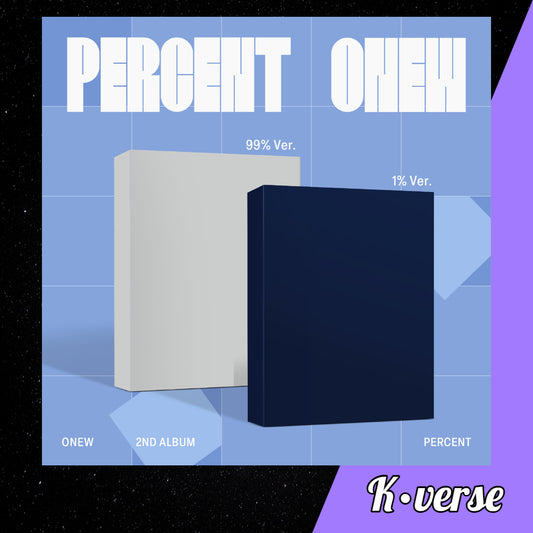 ONEW 2nd Album 'PERCENT' ver. Photobook