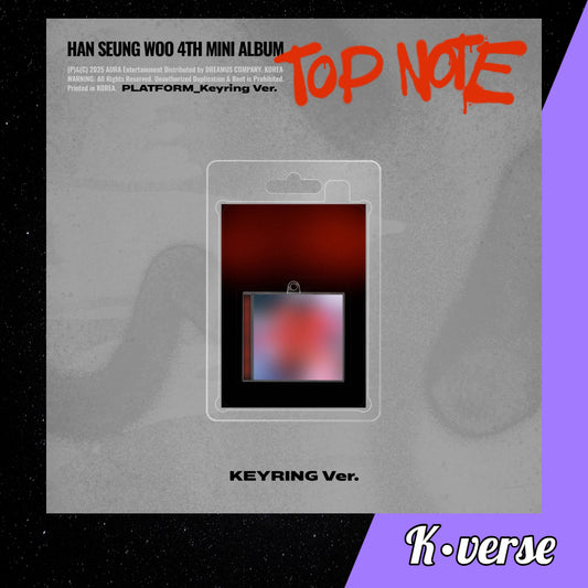 Han Seung Woo 4th Mini Album 'TOP NOTE' ver. Keyring