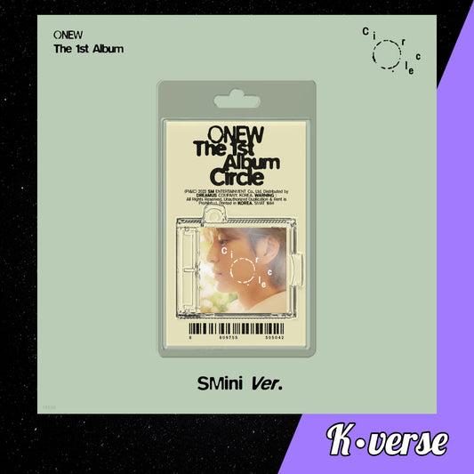 ONEW 1st Mini Album 'Circle' ver. SMini