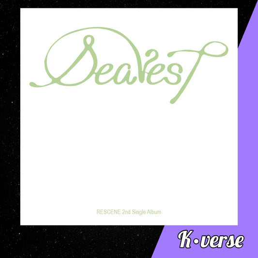 RESCENE 2nd Single Album 'Dearest' ver. QR