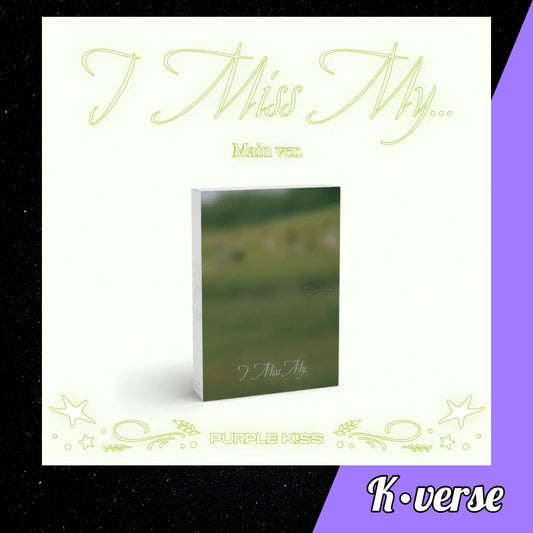 PURPLE KISS 2nd Single Album 'I MISS MY...' ver. Main