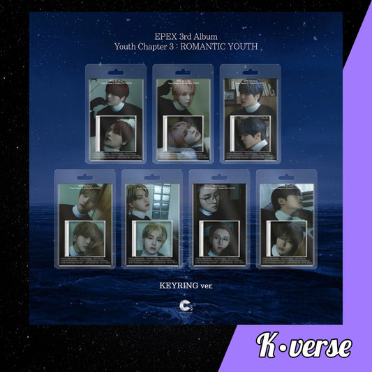 EPEX 3rd Album 'Youth Chapter 3: Romantic Youth' ver. Keyring (Random)
