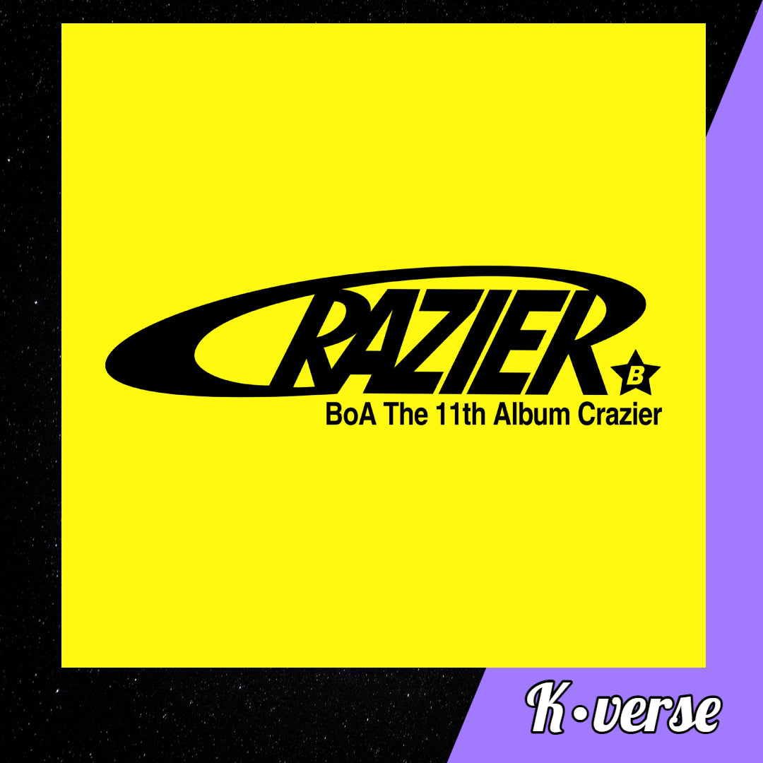 Preorder: BoA 11th Mini Album 'CRAZIER' ver. Louder