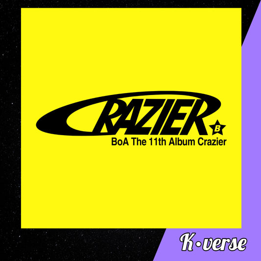 Preorder: BoA 11th Mini Album 'CRAZIER' ver. Louder