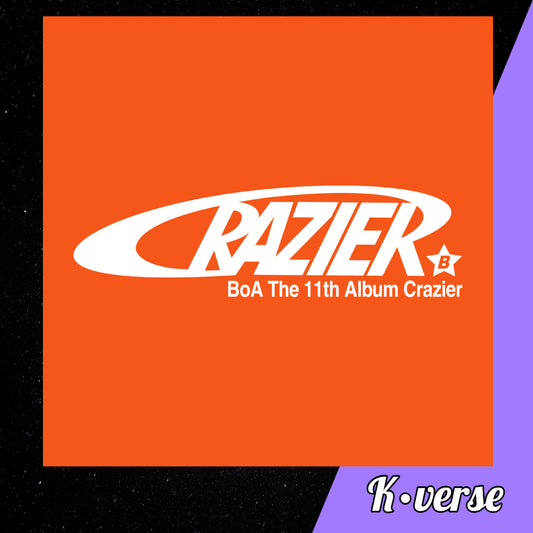 Preorder: BoA 11th Mini Album 'CRAZIER' ver. Crazier