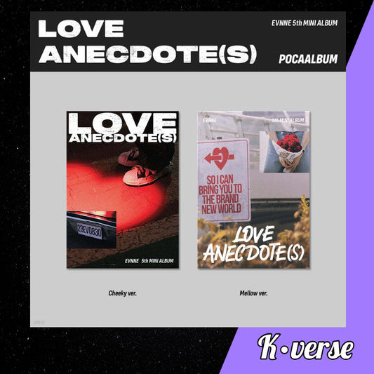 EVNNE 5th Mini Album 'LOVE ANECTODE(S)' ver. Pocaalbum