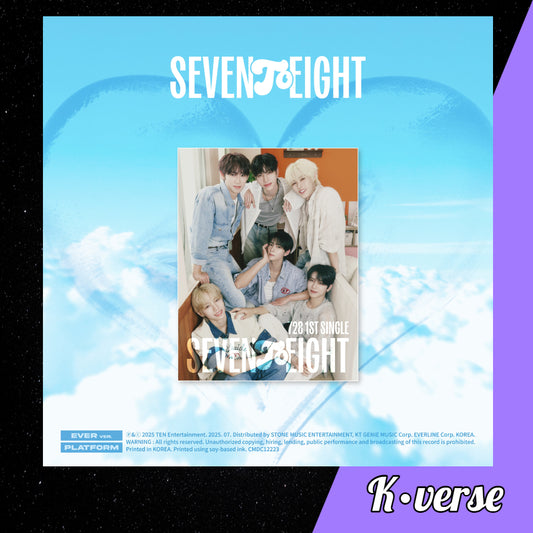 SEVENTOEIGHT 1st Single Album 'SEVENTOEIGHT' ver. Ever