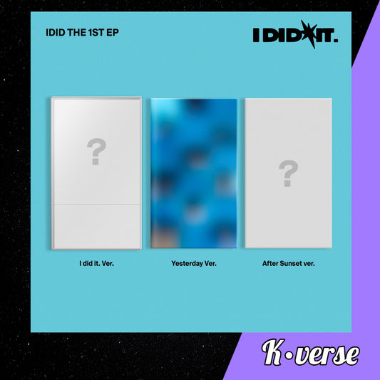 IDID 1st EP Album 'I DID IT'