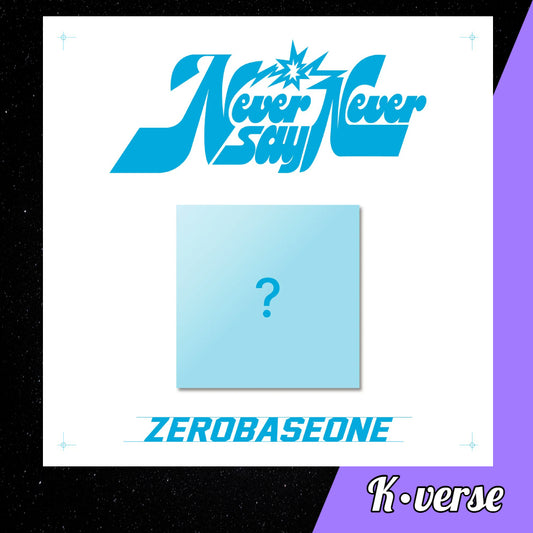 Preorder: ZEROBASEONE 1st Full Album 'Never Say Never' ver. SLAM DUNK