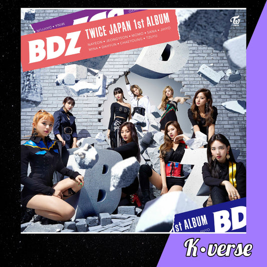 TWICE 1st Japan Album 'BDZ' ver. Regular