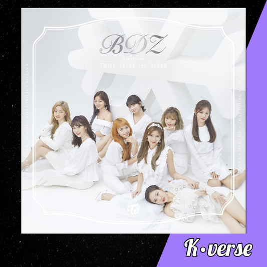 TWICE 1st Japan Album Repackage 'BDZ' ver. Regular