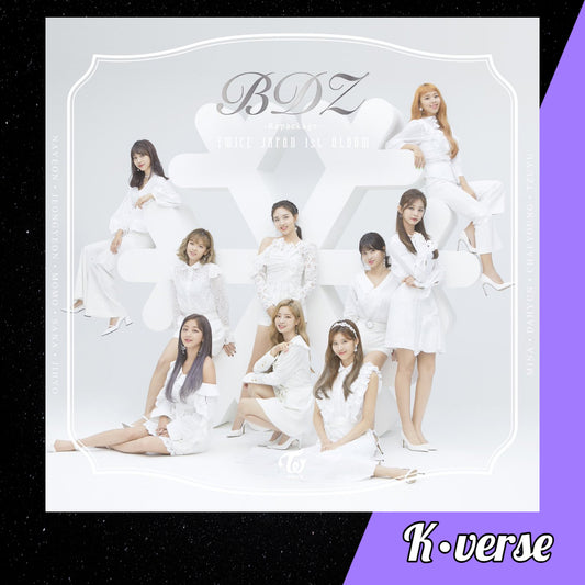 TWICE 1st Japan Album Repackage 'BDZ' ver. Limited