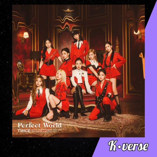 TWICE 3rd Japan Album 'Perfect World' ver. Regualr