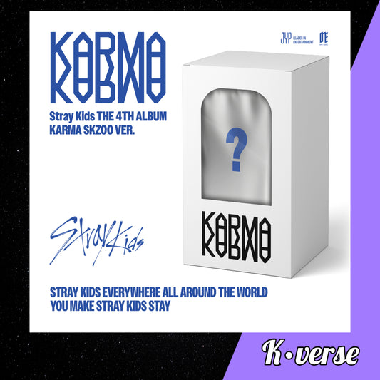 Preorder: STRAY KIDS 4th Album 'KARMA' ver. SKZOO