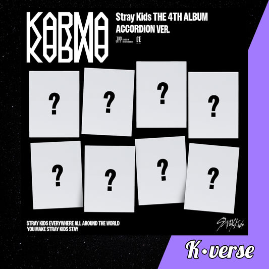 STRAY KIDS 4th Album 'KARMA' ver. Accordion