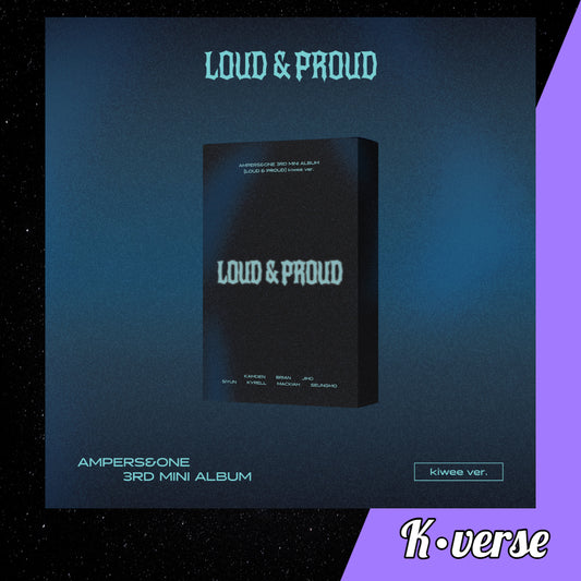 AMPERS&ONE 3rd Mini Album 'LOUD & PROUD' ver. kiwee