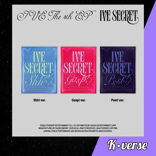 IVE 4th EP Album 'IVE SECRET'