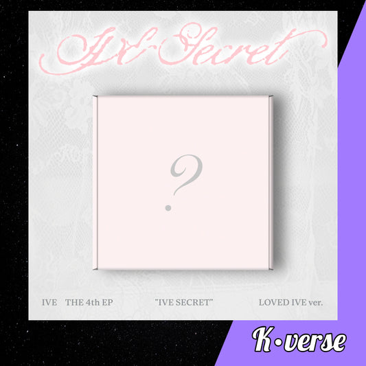 IVE 4th EP Album 'IVE SECRET' ver. LOVED IVE
