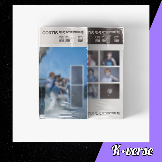 Preorder: CORTIS 1st EP Albums 'COLOR OUTSIDE THE LINES' ver. Weverse