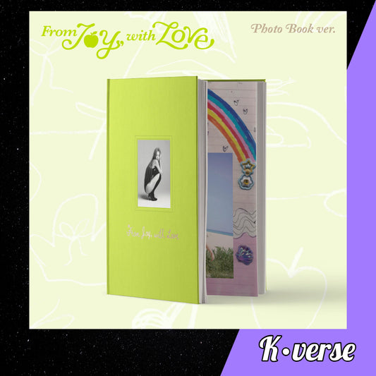 Preorder: Joy 1st Mini Album 'From JOY, with Love' ver. Photobook