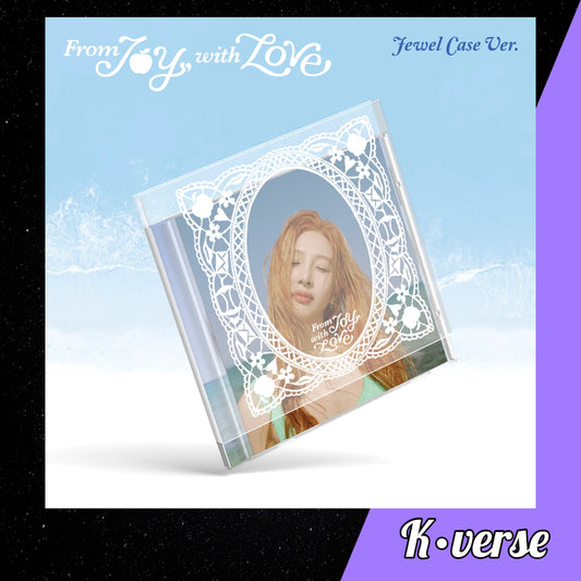Preorder: Joy 1st Mini Album 'From JOY, with Love' ver. Jewel Case