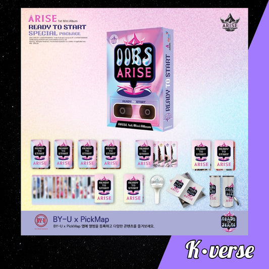 Preorder: ARISE 1st Mini Album 'READY TO START' ver. Special Package
