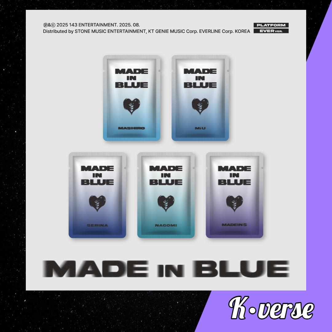 Preorder: MADEIN S 'MADE in BLUE' (Random)