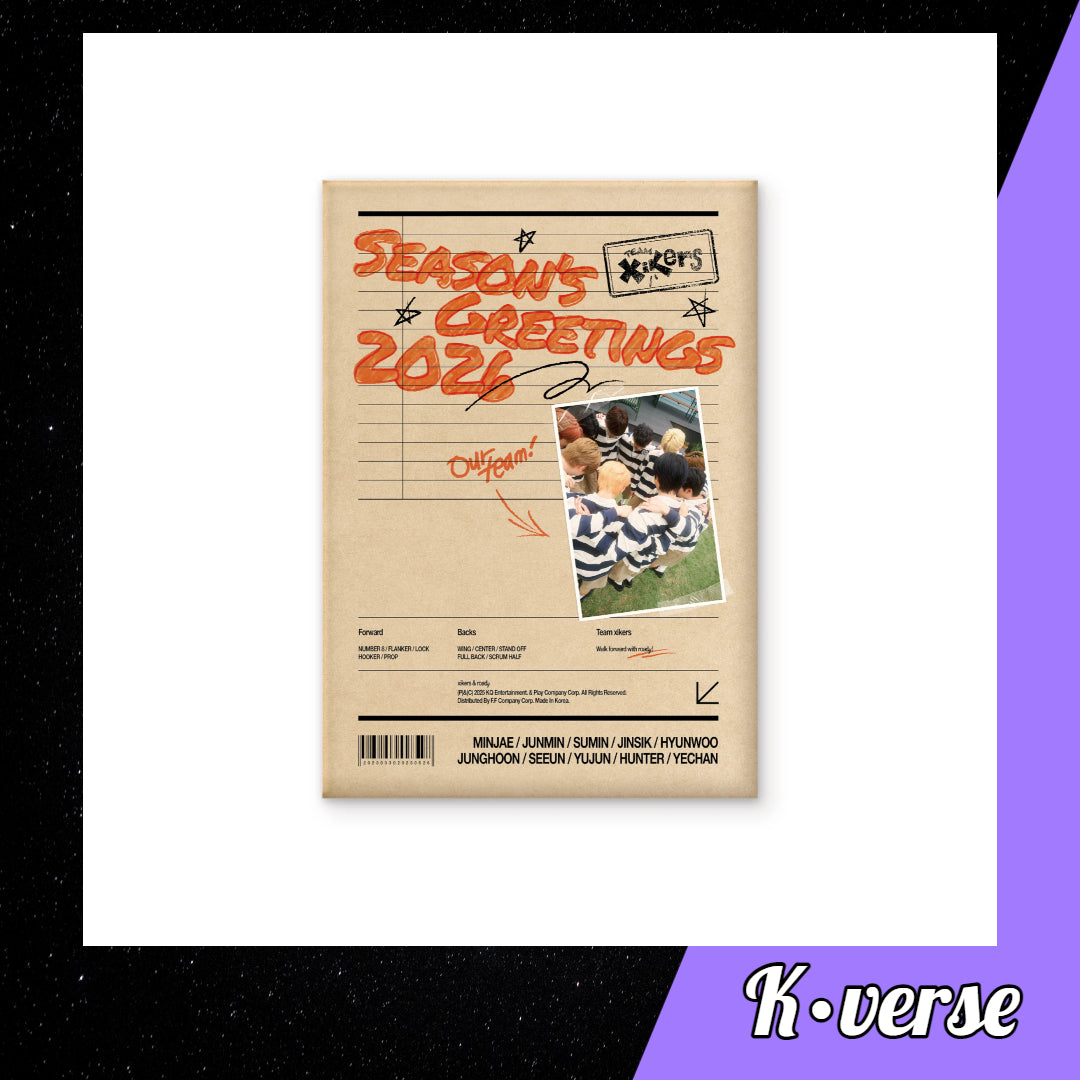 Preorder: XIKERS 2026 Season's Greetings
