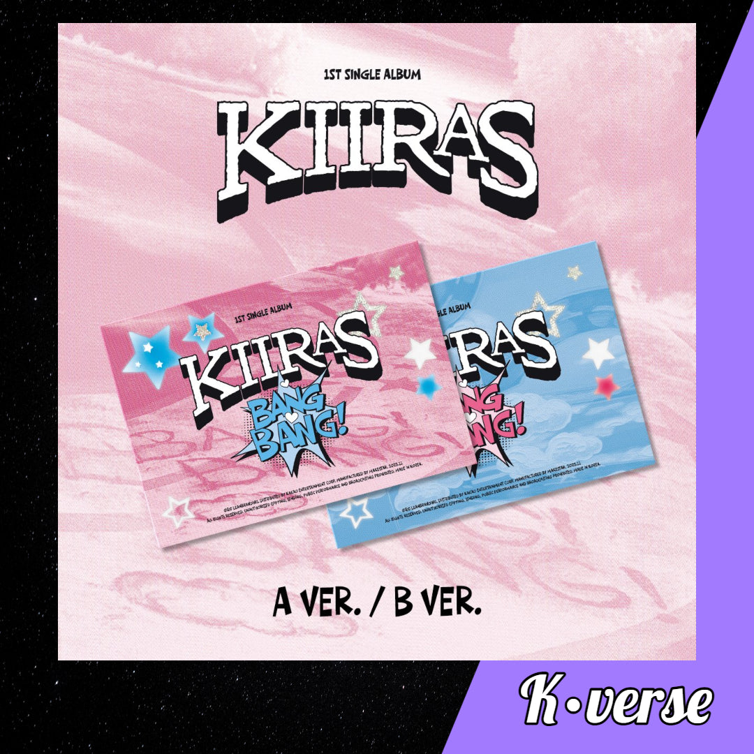 Preorder: KIIRAS 1st Single Album 'BANG BANG!'