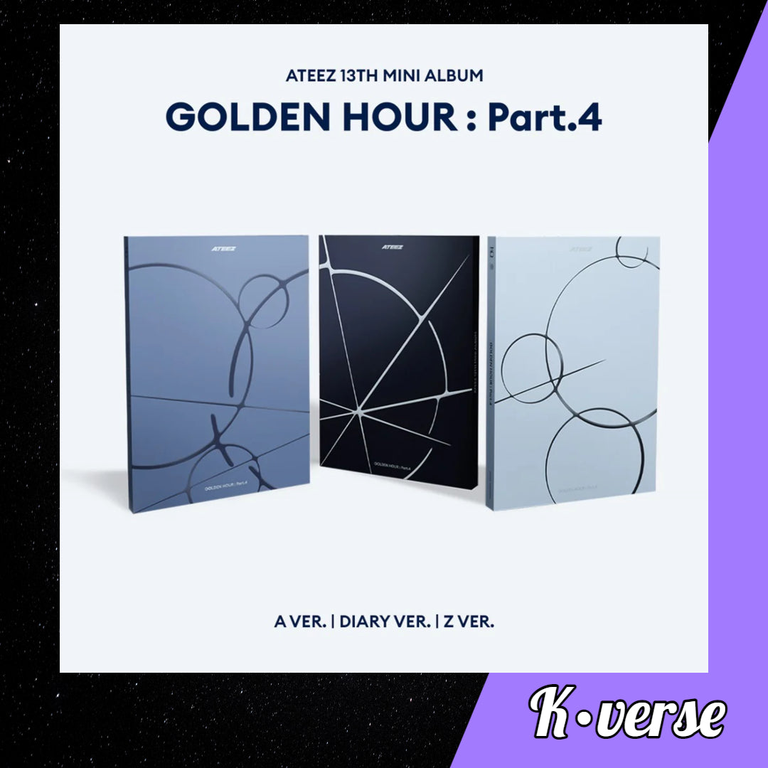 ATEEZ 13th Mini Album 'GOLDEN HOUR: Part 4'